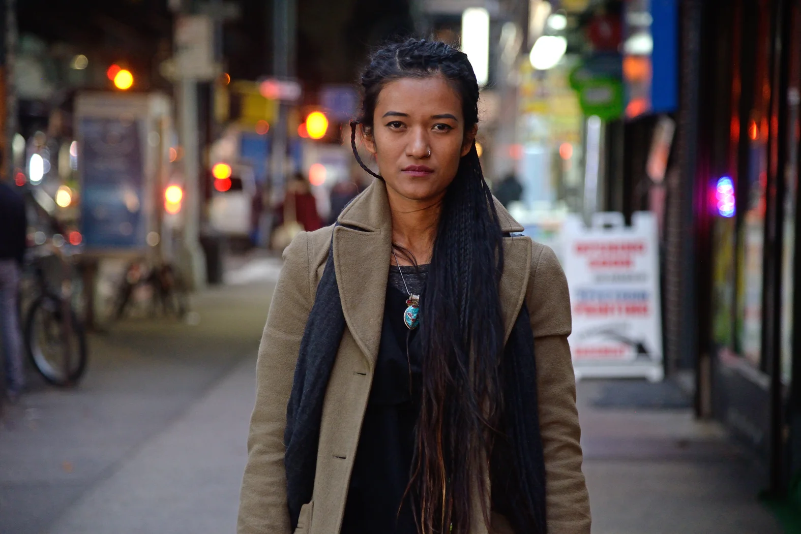 The Girl in New York